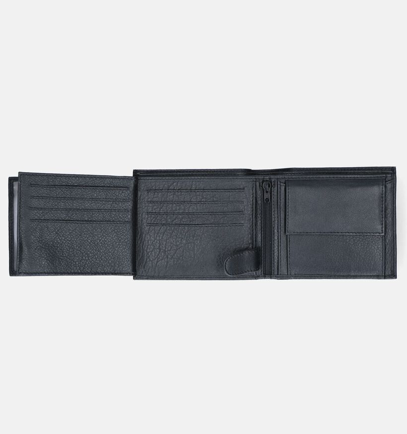 Euro-Leather Zwarte Portefeuille voor heren (365211)