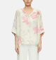comma Witte Blouse voor dames (375077)
