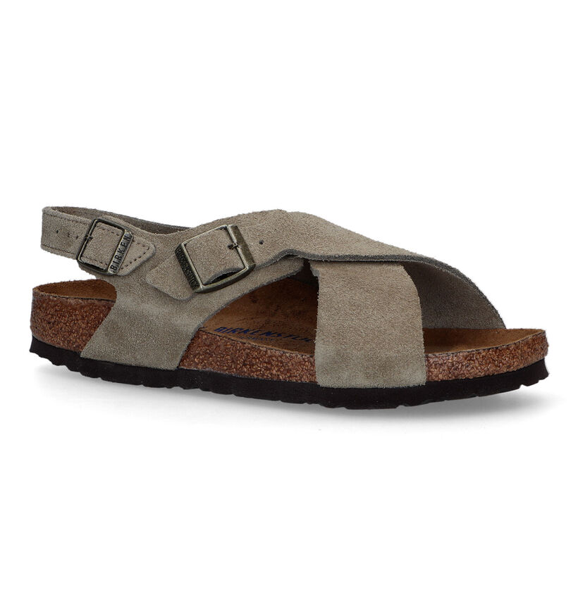 Birkenstock Tulum Taupe Sandalen voor dames (322770)