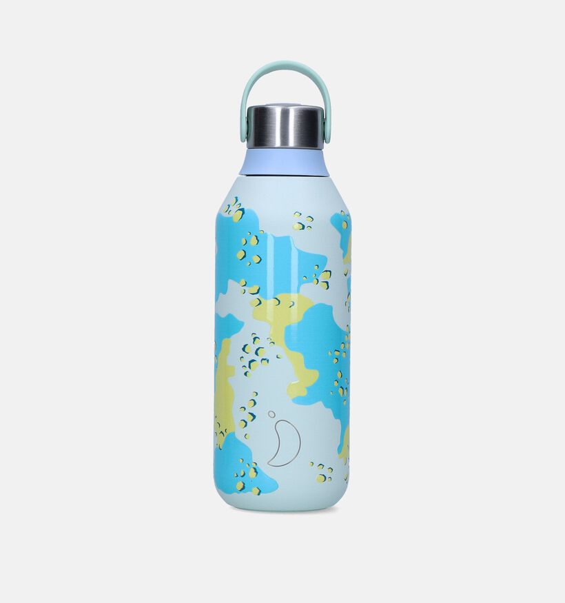 Chilly's Series 2 Studio Blauwe Drinkfles 500 ml voor meisjes, dames (343558)