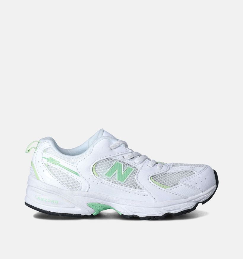 New Balance 530 Baskets basses en Blanc pour filles (364694) - pour semelles orthopédiques