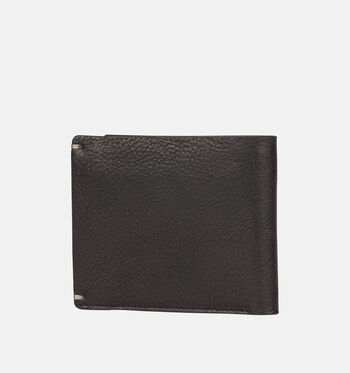 Burkely Portemonnees Zwart/Cognac/Bruin