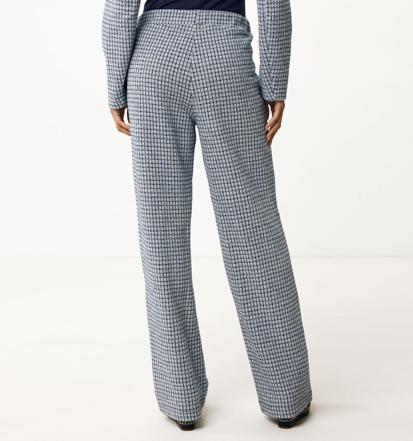 Mexx Pantalon jaquard knit en Bleu pour femmes (353227)