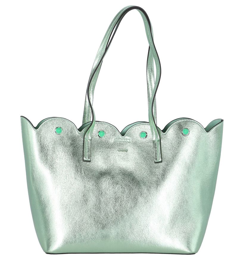 Licht Blauwe Shopper Tas Emmy Wieleman in kunstleer (215320)