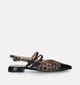 Laurent David Bruine Slingback ballerina's voor dames (358620)