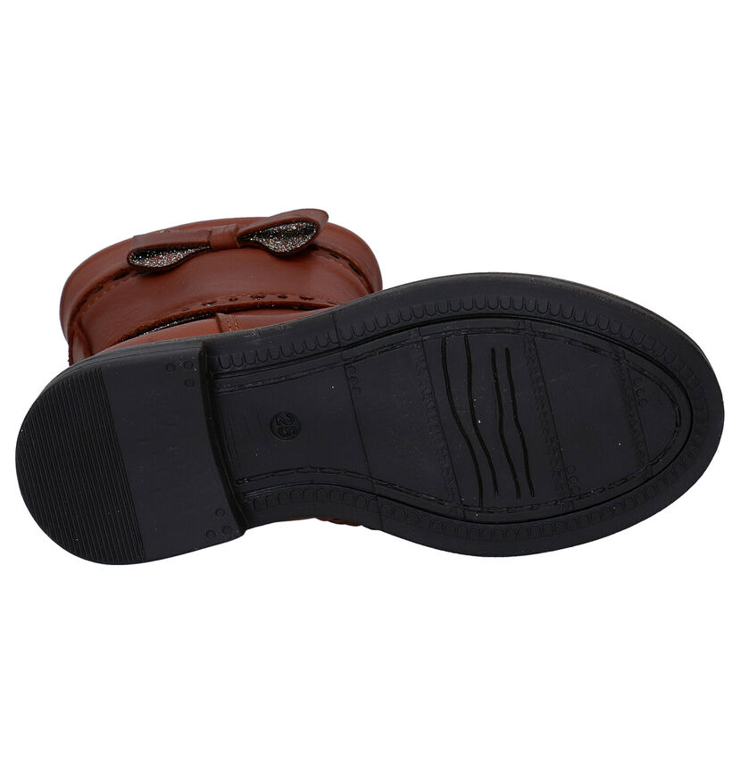 Little David Jenia Cognac Laarzen in leer (298557)