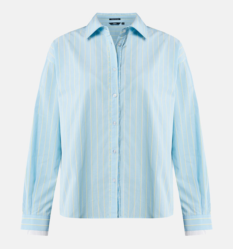 Mexx Blouse Stripe Oversized en Bleu pour femmes (352768)