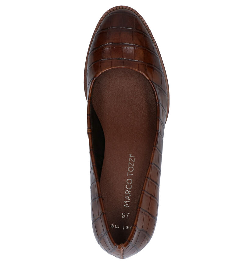 Marco Tozzi Escarpins classiques en Cognac en simili cuir (277607)
