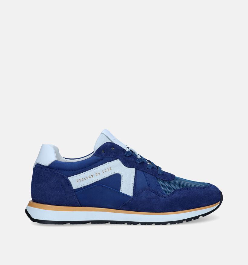 Cycleur de Luxe Campy Chaussures à lacets en Bleu pour hommes (340787) - pour semelles orthopédiques