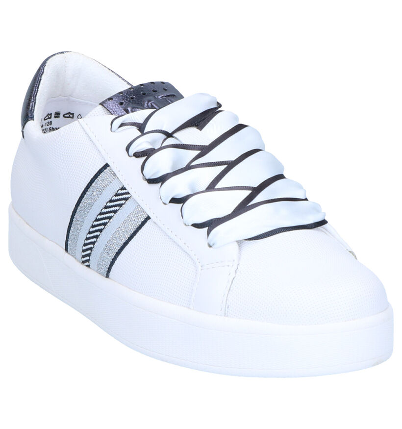 Marco Tozzi Chaussures à lacets en Blanc en simili cuir (270661)