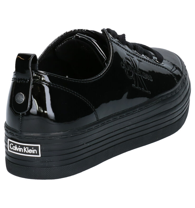Calvin Klein Zolah Zwarte Veterschoenen in kunstleer (255817)