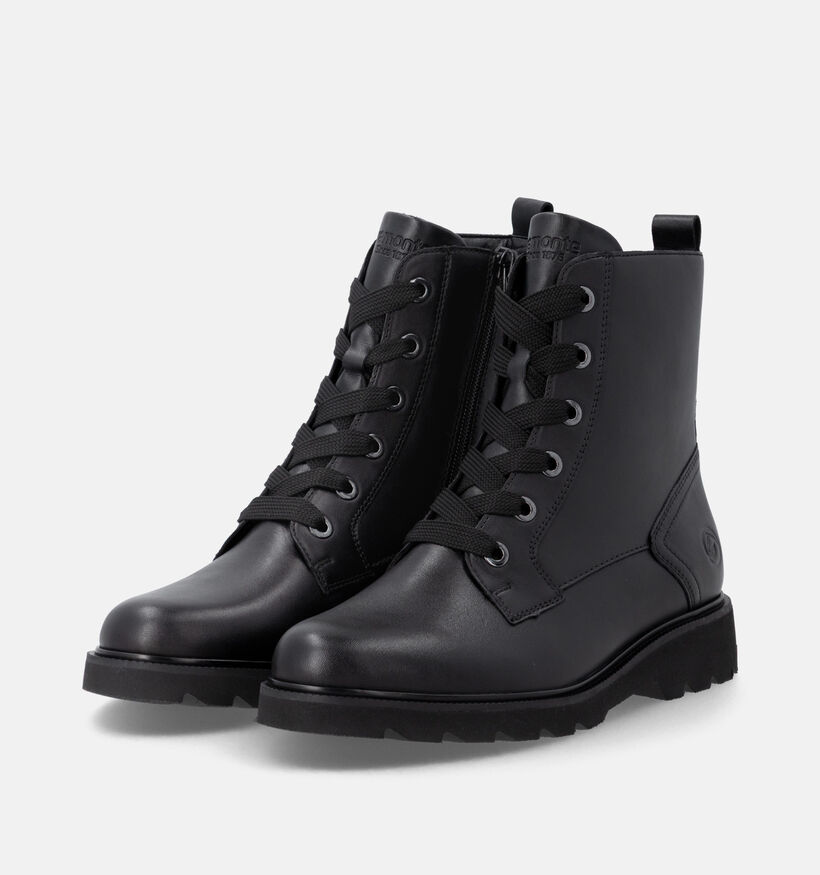 Remonte Boots &agrave; lacets en Noir pour femmes (379867) - pour semelles orthop&eacute;diques