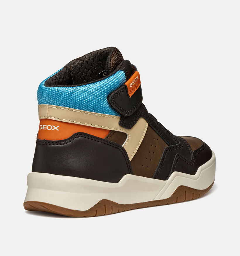 Geox Perth Chaussures hautes en Marron Geox Perth Chaussures hautes en Marron pour garçons (360385) - pour semelles orthopédiques
