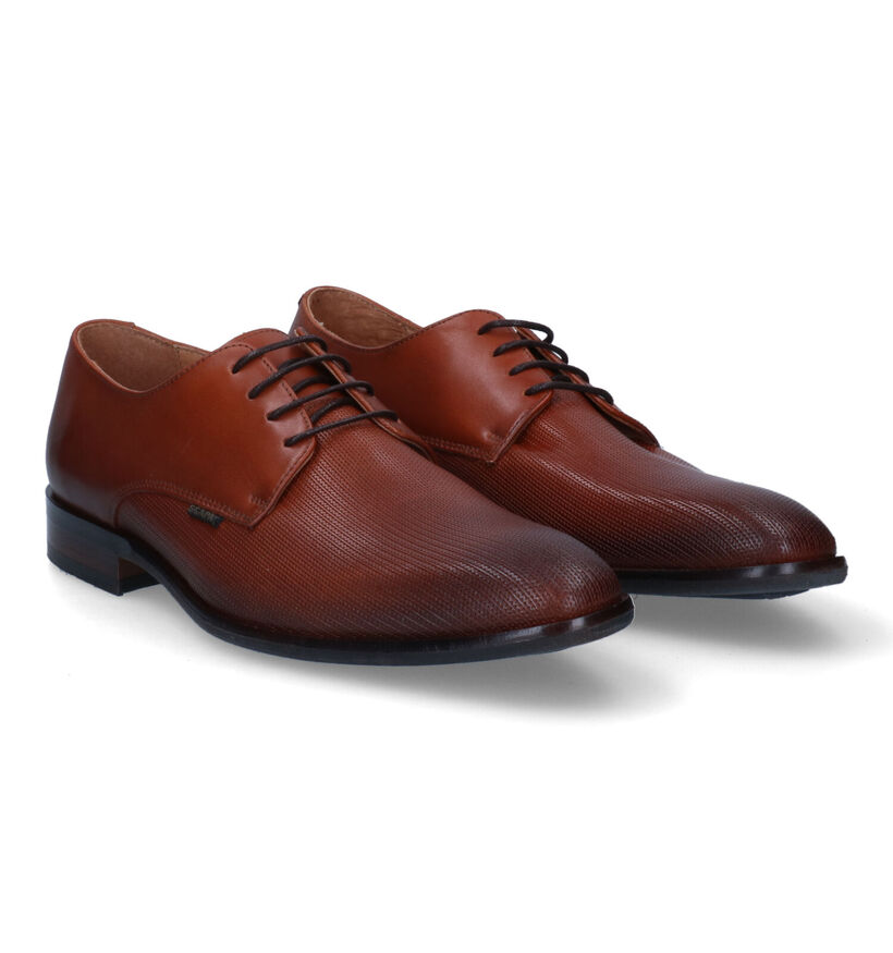 Scapa Cognac Veterschoenen voor heren (307042)