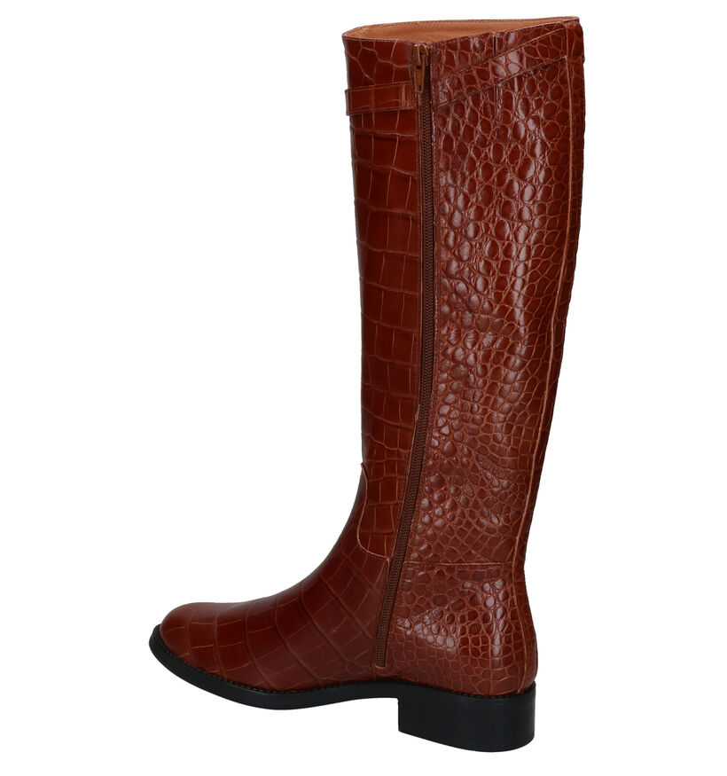 JHay Cognac Laarzen in leer (281659)