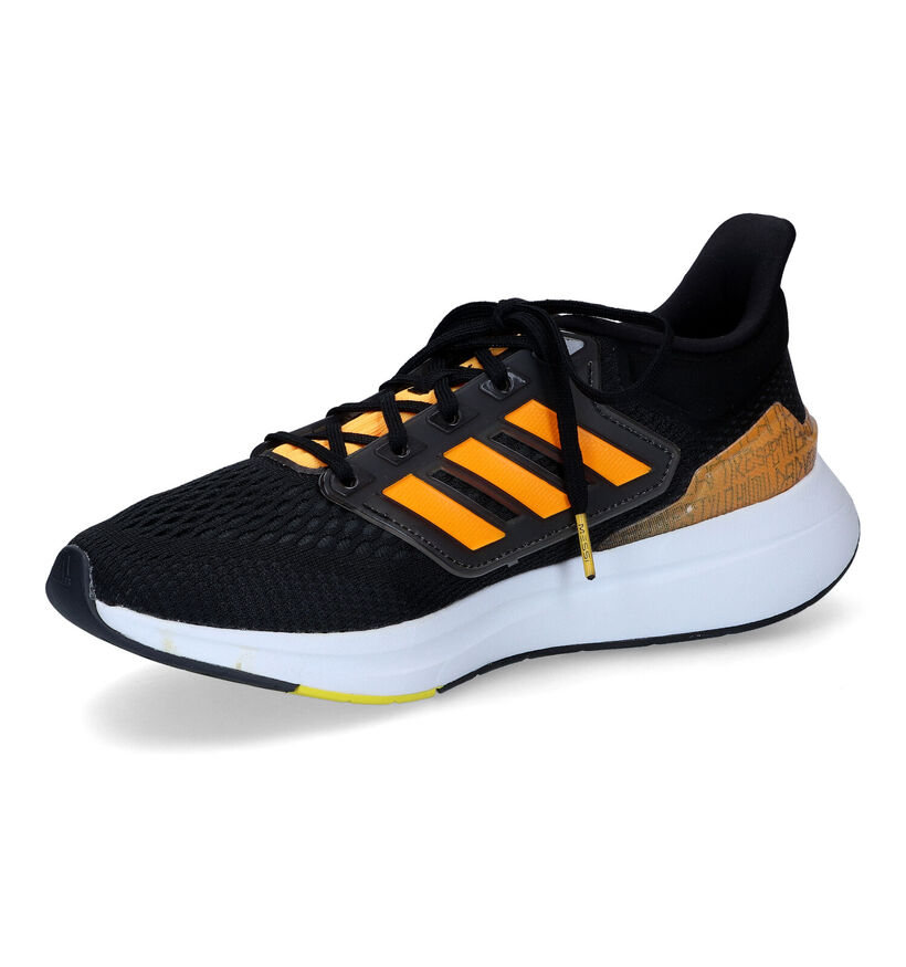 adidas EQ21 Run Blauwe Sneakers in stof (293410)