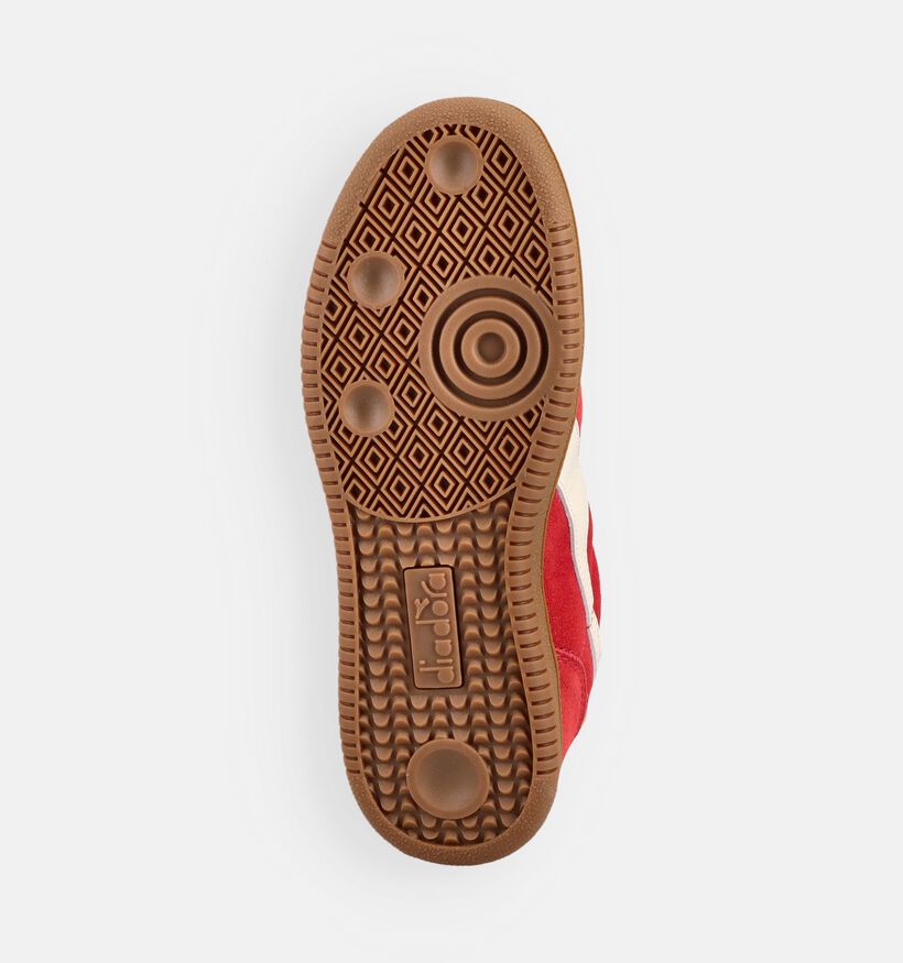 Diadora Tokyo Baskets sportives en Rouge pour femmes (369033) - pour semelles orthop&eacute;diques