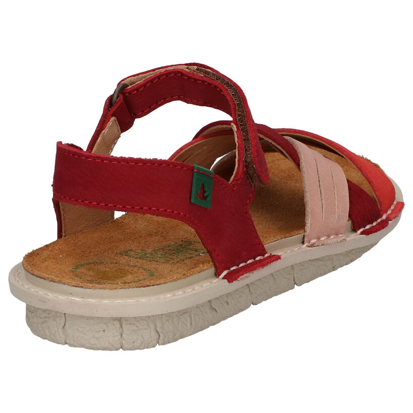 El Naturalista Terra Gele Sandalen in nubuck (288645)