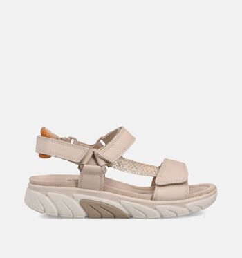 Gabor Rollingsoft Sandalen Wit/Roze