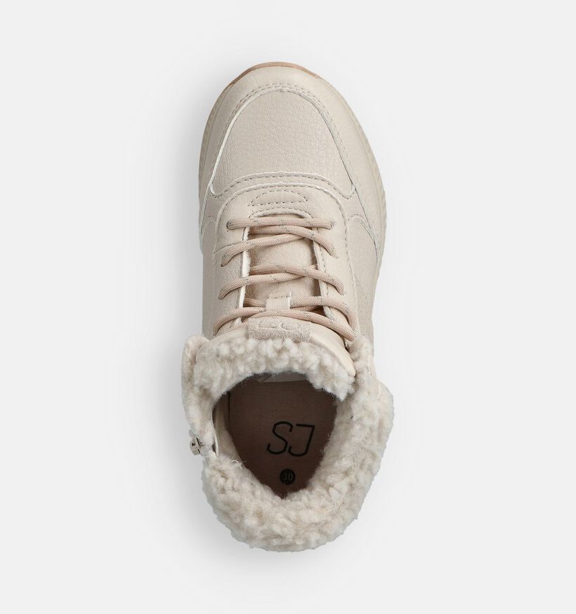 SJ Beige Boots voor meisjes (362897) - geschikt voor steunzolen