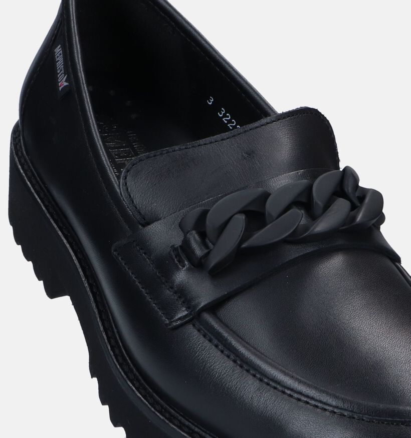 Mephisto Salka Zwarte Mocassins voor dames (330834) - geschikt voor steunzolen