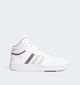 adidas Hoops 3.0 MID Witte Sneakers voor heren, jongens (348974)