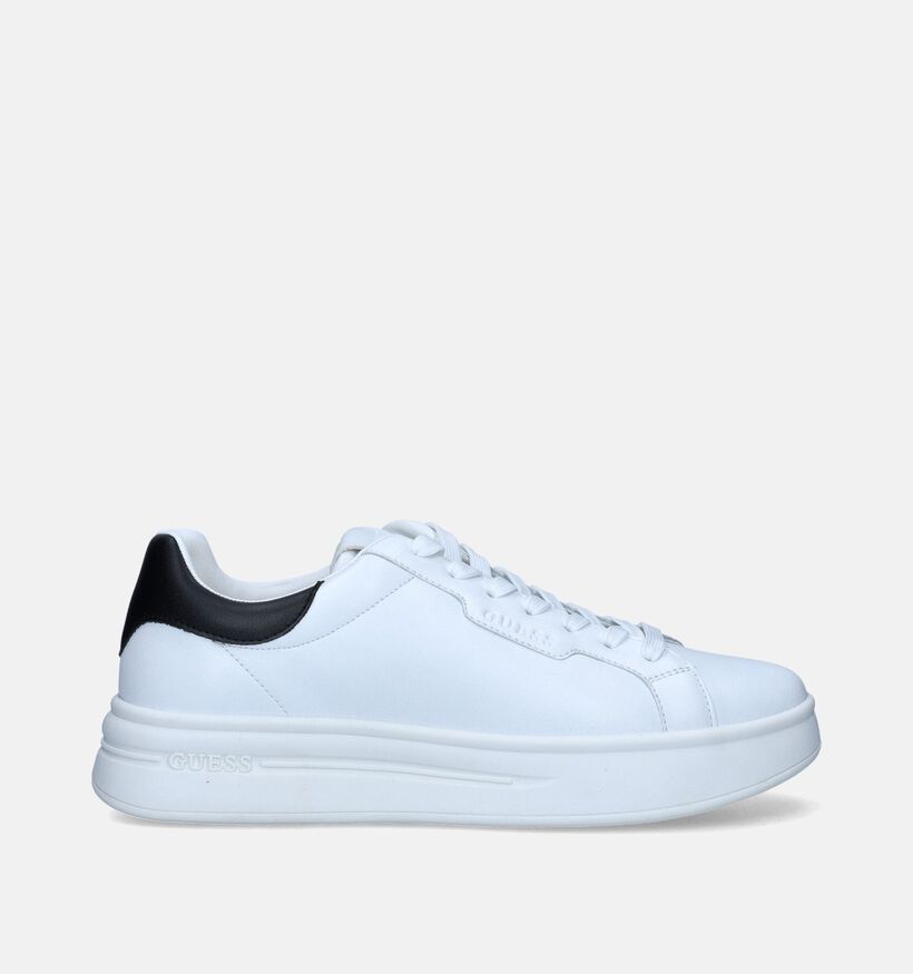 Guess Winno Chaussures à lacets en Blanc pour hommes (350443) - pour semelles orthopédiques
