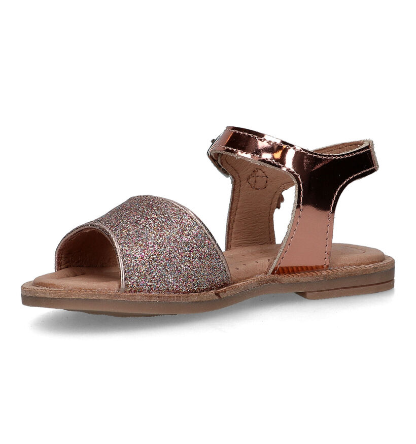 Milo & Mila Rose gold Sandalen voor meisjes (324512)