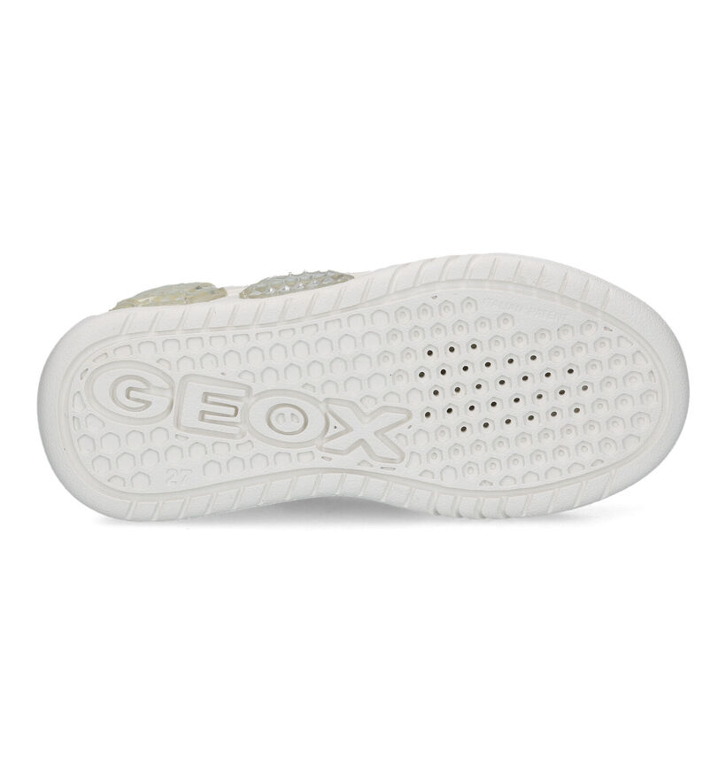 Geox Illuminus Chaussures avec des lumières en Beige pour filles (326638) - pour semelles orthopédiques