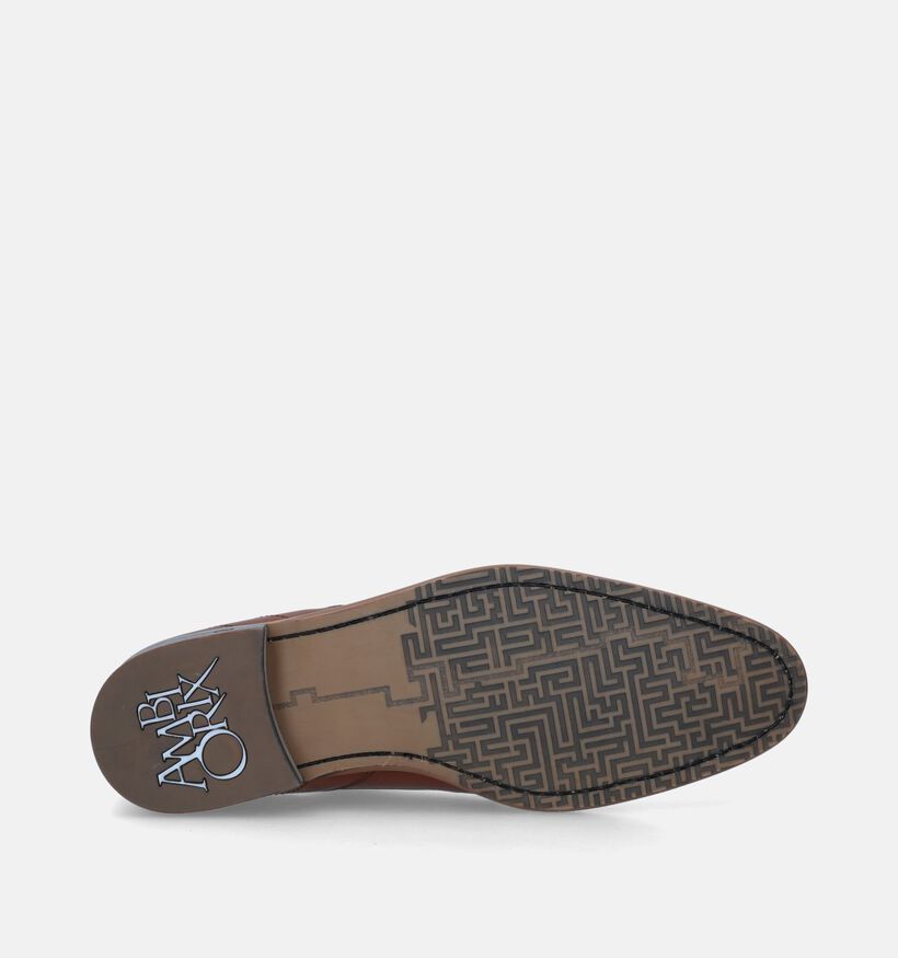 Ambiorix Fermo Chaussures à lacets en Cognac pour hommes (327713)