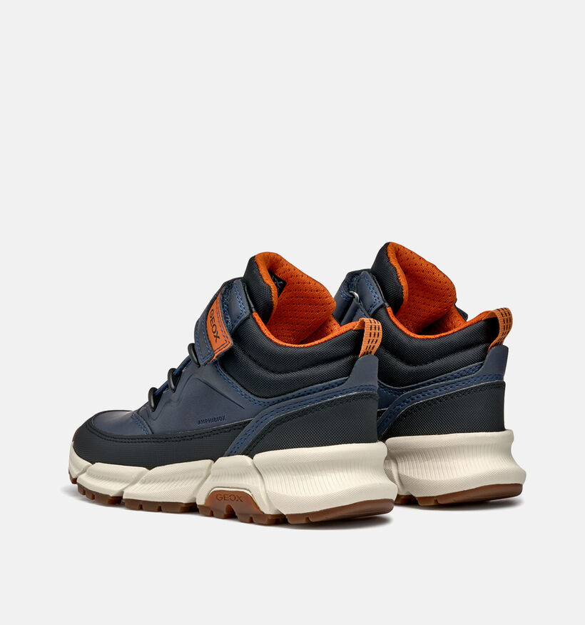 Geox Chaussures hautes en Bleu pour garçons (361815) - pour semelles orthopédiques