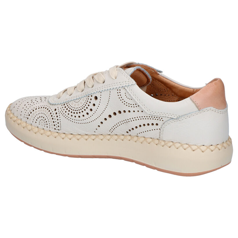 Pikolinos Mesina Chaussures à lacets en Ecru pour femmes (308101)