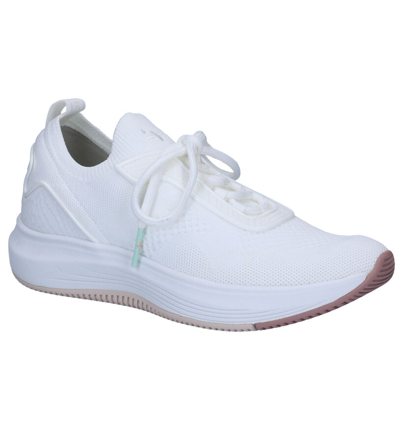 Tamaris Fashletics Baskets slip-on en Vert en textile (269727)