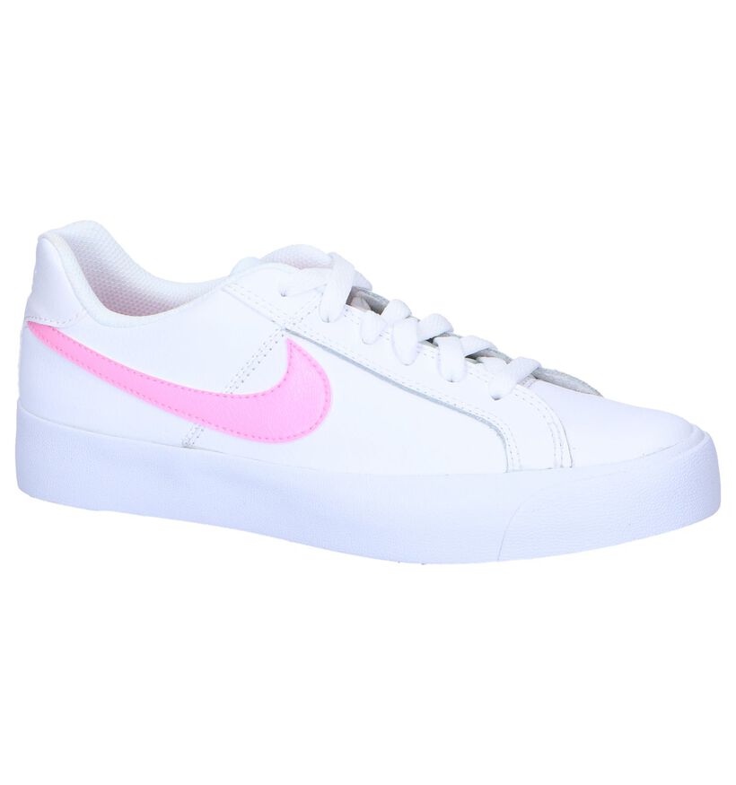 Witte Sneakers Nike Court Royale in kunstleer (250262)