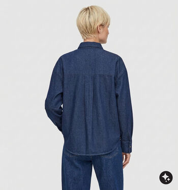 Vila Blouses Blauw