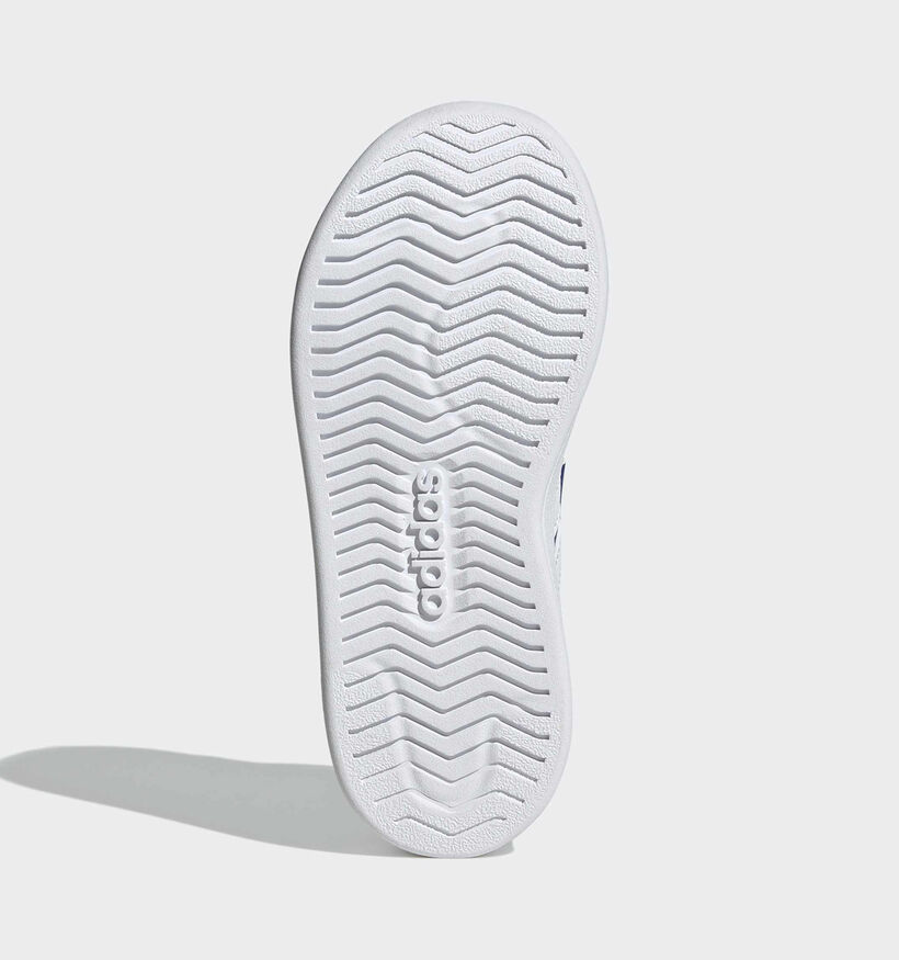 adidas Streettalk Baskets en Bleu pour gar&ccedil;ons (372790) - pour semelles orthop&eacute;diques