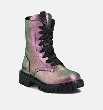 Vingino Chaussures hautes Noir/Taupe/Rose