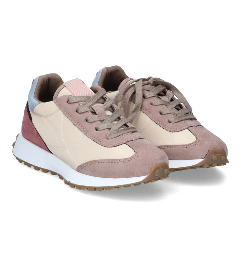 Milo & Mila Beige Sneakers voor meisjes (318688) - geschikt voor steunzolen