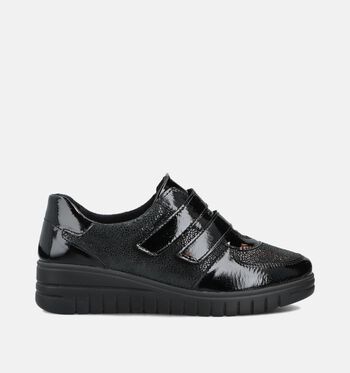 Solemade Chaussures plates Noir