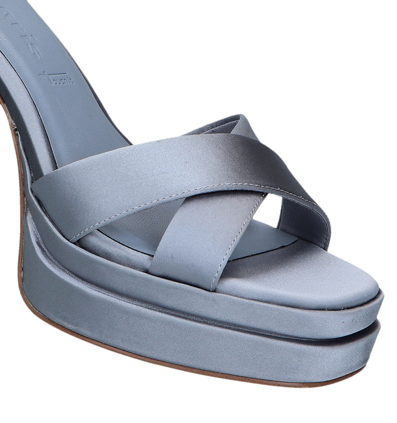 Blauwe 2025 sandalen tamaris