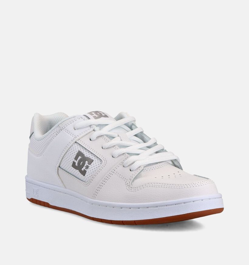 DC Shoes Manteca 4 Baskets basses en Blanc pour hommes (368741) - pour semelles orthop&eacute;diques