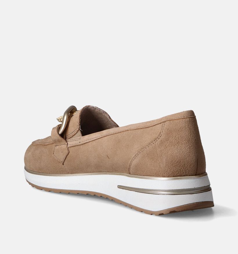 Remonte Taupe Loafers voor dames (351217) - geschikt voor steunzolen