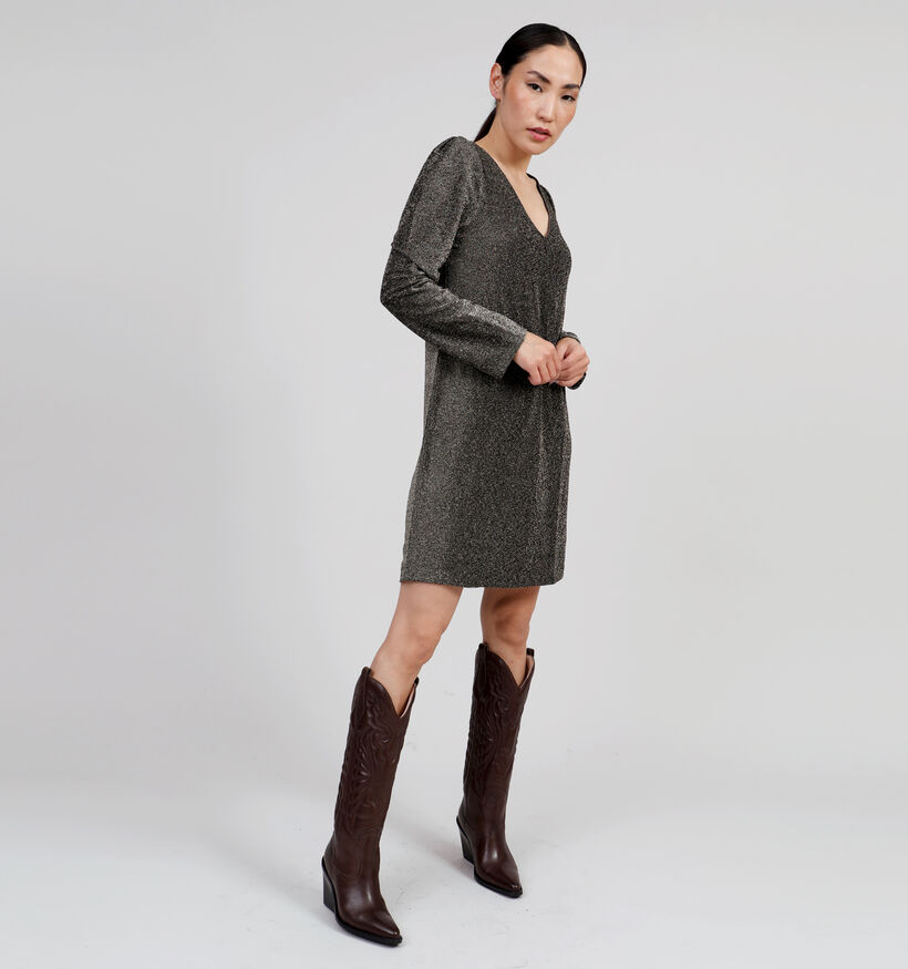 Vero Moda Roxanne Zwarte Feest jurk voor dames (349065)