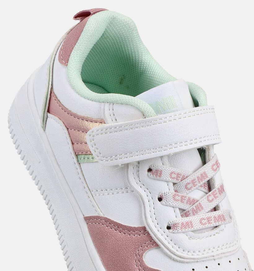 CEMI Witte/Roze Sneakers voor meisjes (370748)