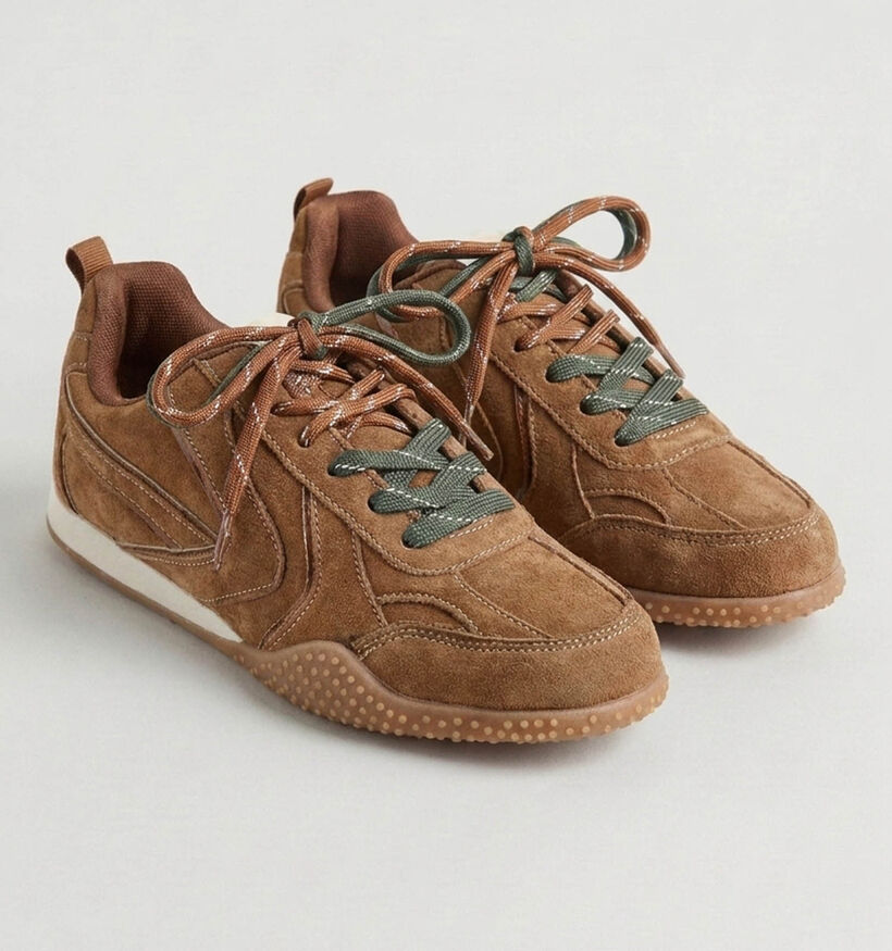 Laurent David Baskets en Marron pour femmes (380983) - pour semelles orthop&eacute;diques