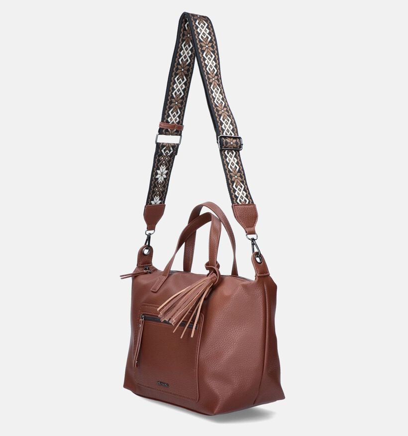Emily & Noah Darleen Sac à main en Cognac pour femmes (348217)