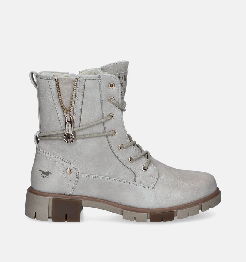 Mustang Ecru Bottines voor dames (347379)