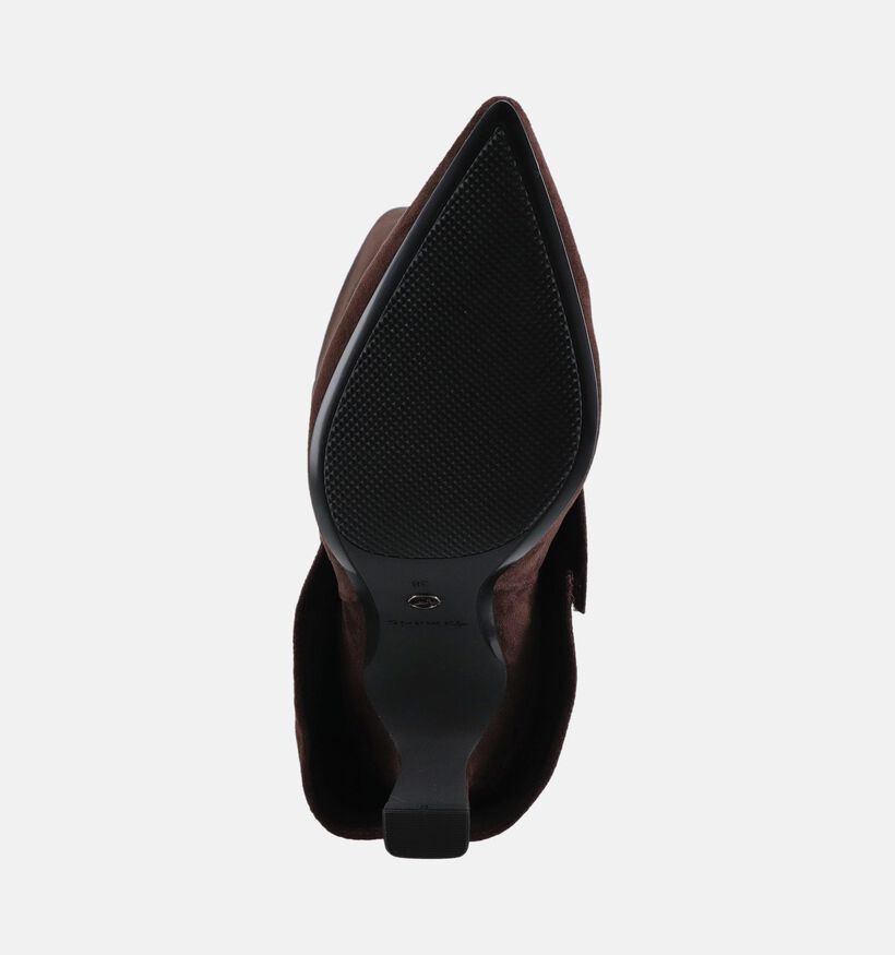 Tamaris Bottes hautes en Marron fonc&eacute; pour femmes (380799)