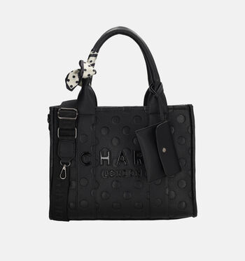 Charm London Handtassen Zwart/Bordeaux