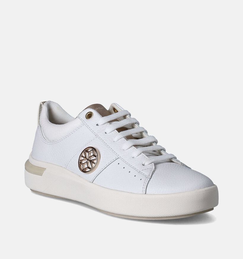 Geox Dalyla Zwarte Veterschoenen voor dames (353793) - geschikt voor steunzolen